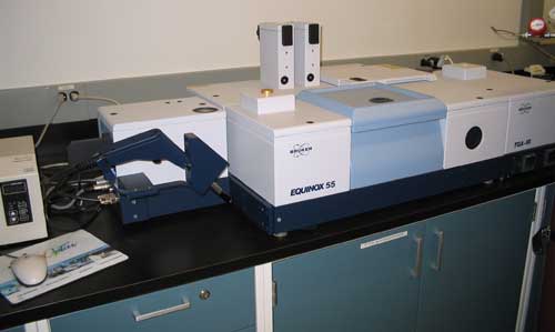 Image of the FTIR (Fourier Transform Infra-Red) Spectrometer
